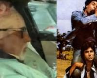 बिग बी धर्मेंद्र यांचा समाचार घेण्यासाठी रवाना...