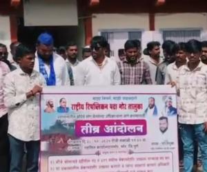 भोर तालुक्यात बेकायदेशीर उत्खनना विरोधात आंदोलन — संबंधित विकासकावर कारवाईची मागणी!